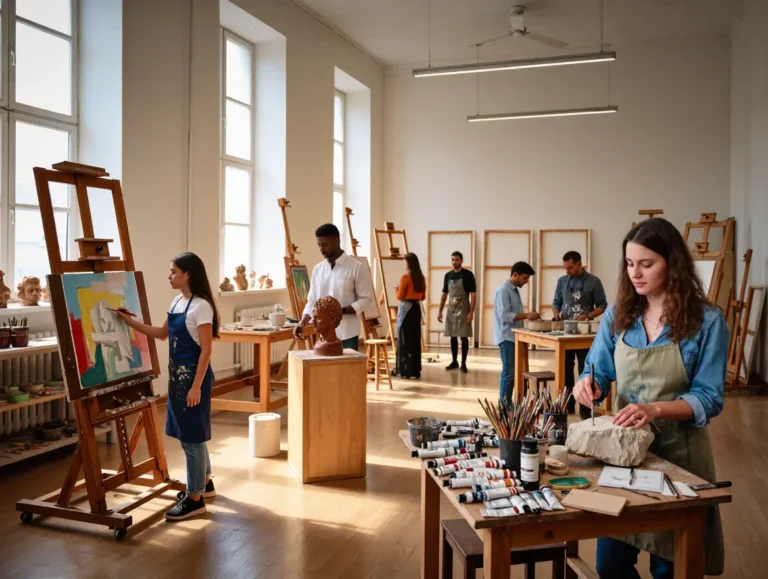 Türkiye’de Güzel Sanatlar Eğitimi: Resim, Heykel ve Daha Fazlası