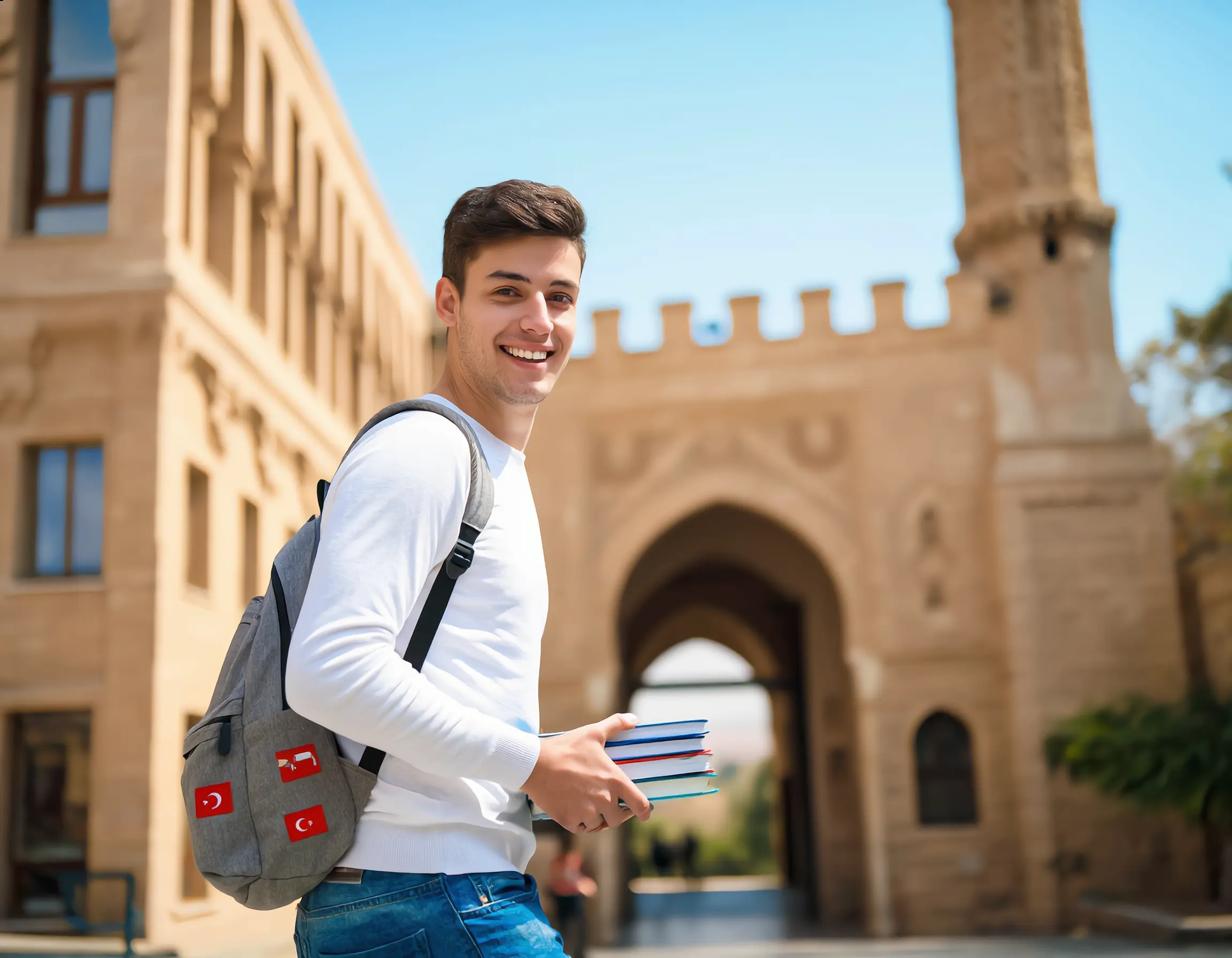 Üniversitelerin Kendi Burs Olanakları: İstanbul'da büyük bir üniversite kampüsünden