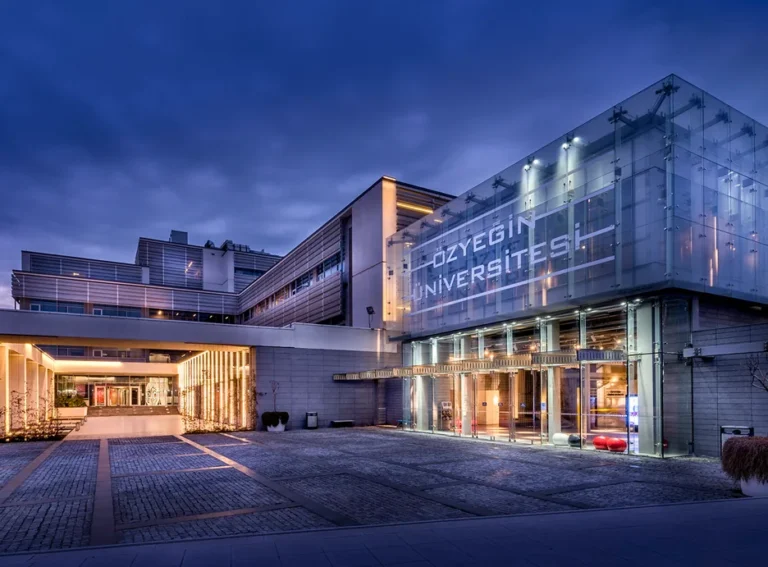 Özyeğin University Applied Sciences Faculty building exterior view