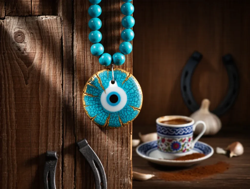 Turkish nazar and superstitions culture