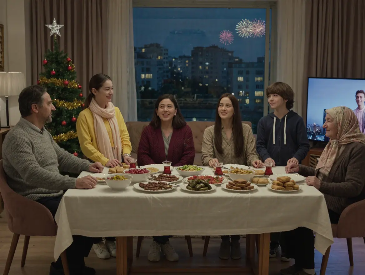 How do Turks celebrate the New Year?